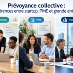 Prévoyance collective : les différences entre startup, PME et grande entreprise